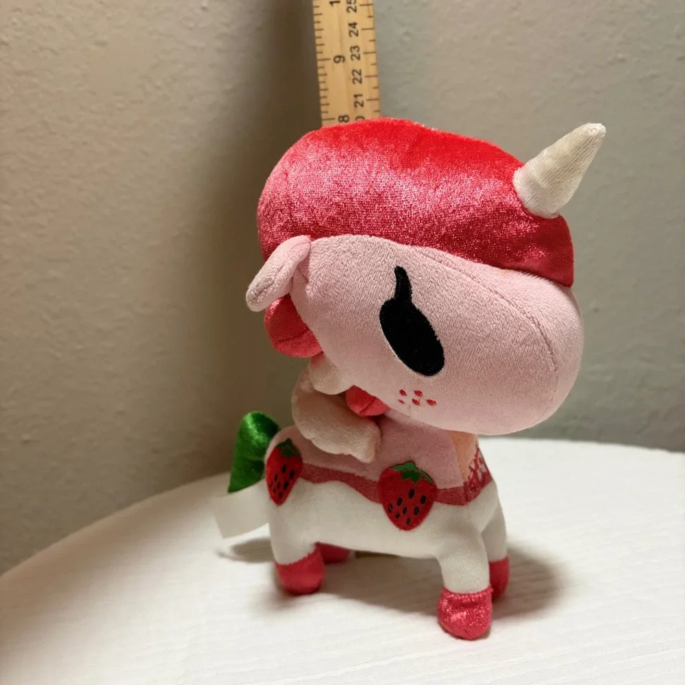 Tokidoki Unicorno Strawberry Stellina Pink White Plush 8 Inch Just Play Toy